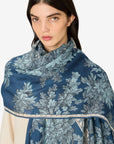 INOUI EDITIONS - Scarf 80 1889 in Blue