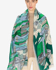 INOUI EDITIONS - 70 Editions Scarf in Emerald