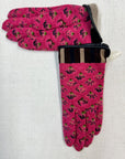 Antipast - Floral Cashmere Gloves in Magenta