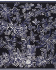INOUI EDITIONS - Square Scarf 100 Arboris in Navy