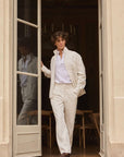 BOURRIENNE - Astre Overshirt in White