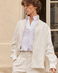 BOURRIENNE - Astre Overshirt in White