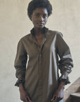BOURRIENNE - Boudoir Shirt in Khaki