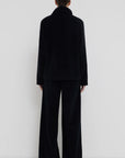 Christian Wijnants -Pisha Garment Dyed Corduroy Trousers in Black