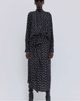 CHRISTIAN WIJNANTS - Tuvra Top in Black Lady Bug Dot
