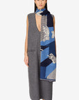 INOUI EDITIONS - 70 Les Cheris Scarf in Blue