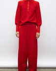 MOLLI - DIDI Pullover in Bright Red