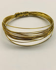 FLORENTIS - Hoop Bracelet in 18k Gold Vermeil