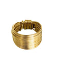 FLORENTIS - Hoop Ring in 18K Gold Vermeil