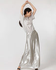 INDRESS - Canterbury Skirt in Silver