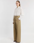 INDRESS - Poppy Japanese Denim Pants in Tan