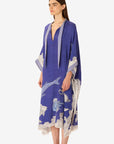 INOUI EDITIONS -Poseidon Kaftan in Navy