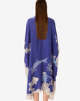 INOUI EDITIONS -Poseidon Kaftan in Navy
