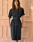 LES PRAIRIES DE PARIS - Robe Jackot in Marine