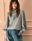 LES PRAIRIES DE PARIS - Shirt Josephine in Nuit
