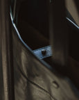 LIHANN GEORGE - Matte Natural Grain Leather JANI Bag in Slate Black