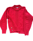 LES PRAIRIES DE PARIS - Pull Irish in Red