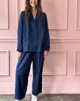 MANUELLE GUIBAL - Pant Kying in Blue