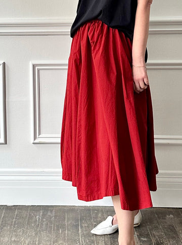 MANUELLE GUIBAL - Skirt LaLa in Sanguine Red