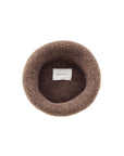 MATURE HA - Beret in Dark Brown Merino