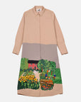 MII COLLECTION - LUCE POTAGER DRESS in TAN