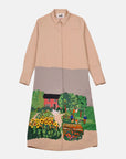MII COLLECTION - LUCE POTAGER DRESS in TAN