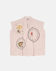 MII COLLECTION - ANNE SHIRT in MASTIC