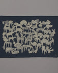 MINA PERHONEN - LIFE PUZZLE Blanket in Navy