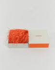 INDRESS - Feather Brooch/Headpiece in Orange