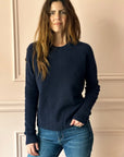 ROBERTO COLLINA - Cashmere Crewneck in Navy