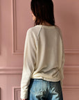 ROBERTO COLLINA - Sponge Pullover in Cream