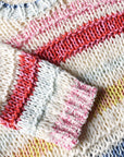 ROBERTO COLLINA - Ribbon Crewneck in Cream/Multicolour