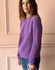 ROBERTO COLLINA - Cashmere Crewneck in Violet