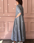 BERGFABEL - Sally Dress in Charcoal Check