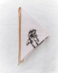 W.I.L.D. A.N.I.M.A.L.S. - Colouring Book Scarf in Pinky Beige