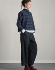 BERGFABEL - TINA Shirt in Carbon Check