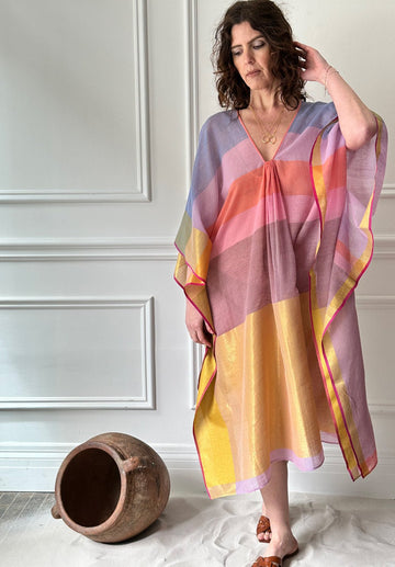 TWO NY - One of a Kind Caftan in Rainbow