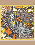 INOUI EDITIONS - Square 65 Papillons Scarf in Natural
