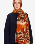 INOUI EDITIONS - Leonard 100cm Scarf in Orange