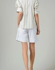 THIERRY COLSON - Vita Blouse in Blue and Yellow Capri Stripes