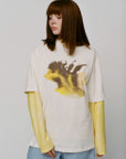 W.I.L.D. A.N.I.M.A.L.S. - Bumblebee T-shirt in Off-white