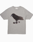 W.I.L.D. A.N.I.M.A.L.S. - Crow T-Shirt in Grey