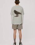 W.I.L.D. A.N.I.M.A.L.S. - Crow T-Shirt in Grey