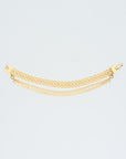 Wouters & Hendrix - Articulated Chain Bracelet which Detachable Chain in Gold