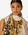 INOUI EDITIONS - Bestiare 100 Scarf in Yellow