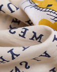INOUI EDITIONS - Bestiare 100 Scarf in Yellow