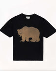 W.I.L.D. A.N.I.M.A.L.S. - Bear T-shirt in Black