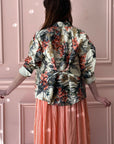 CHRISTIAN PEAU - Vintage Silk Ikat Jacket in Multico