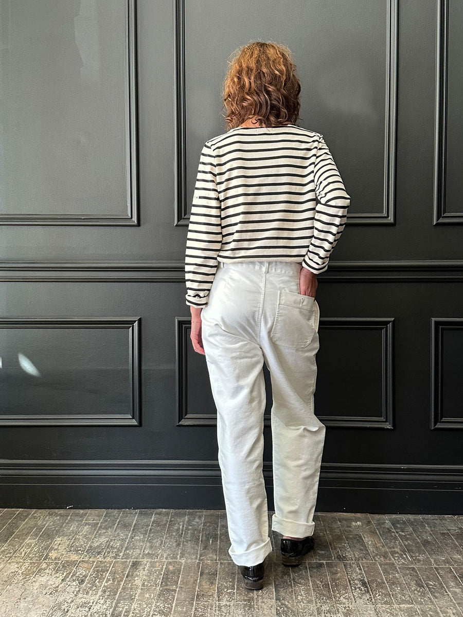 LE MONT SAINT MICHEL - Vintage Trouser in Ivory