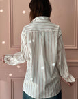 LES PRAIRIES DE PARIS - Chemise Darling in Red Stripe